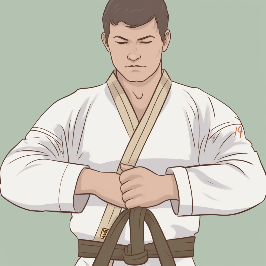 How To Tie Belt On Gi